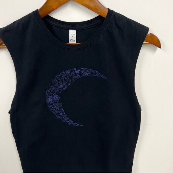 ZYIA Activewear Logo Cut Off Tank - Picture 4 of 5